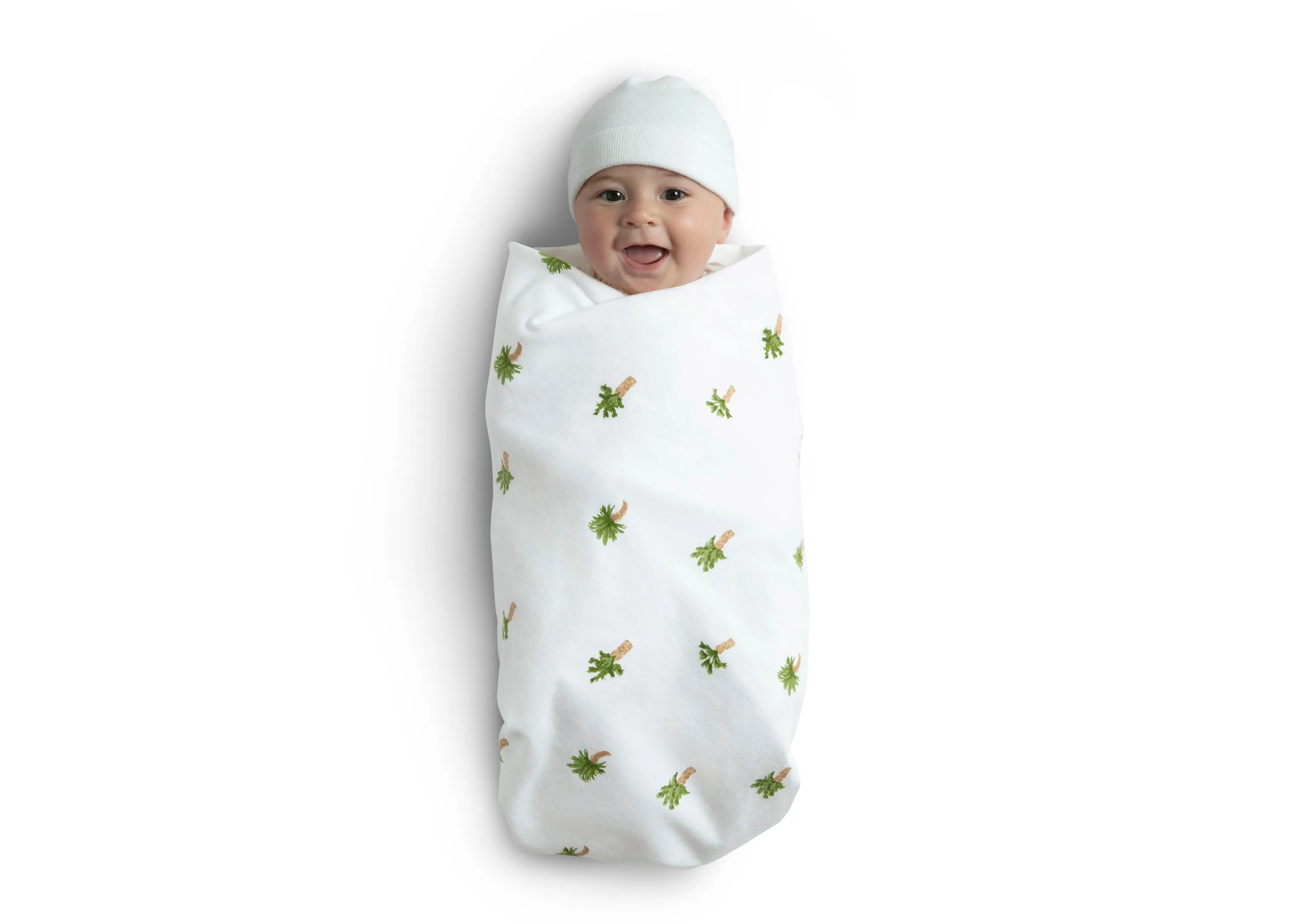 100% Cotton Flannel Baby Receiving Blankets - 4 Pack