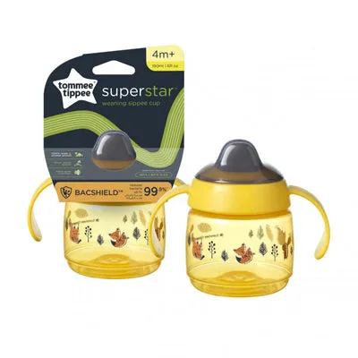 190ML 1X Wean Sipee AL IL Yellow Tommee Tippee 447827