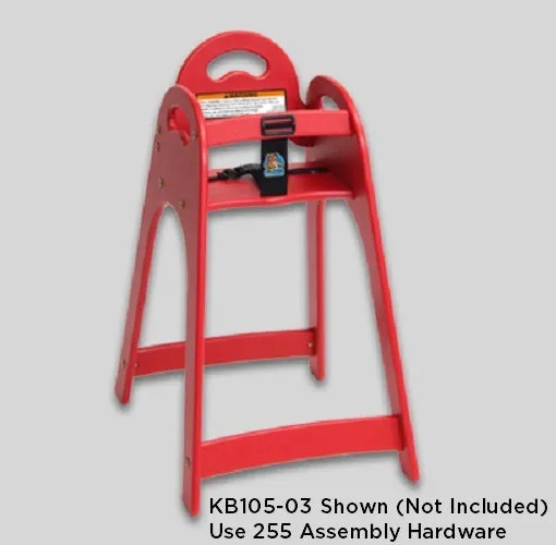 255-KIT - HARDWARE  "ASSEMBLY" KIT for KB105 Designer High Chair