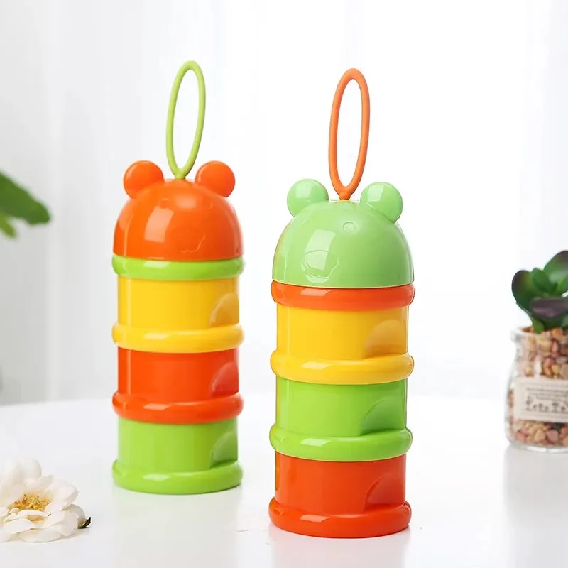 3Layers Baby Food Containers Portable Milk Powder Storage