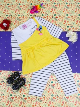 3Mth - 9Mth Cat Yellow Baby Suit For Newborn NBS119