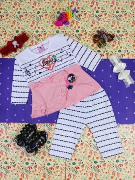 3Mth - 9Mth Surf Pink Baby Suit For Newborn NBS111