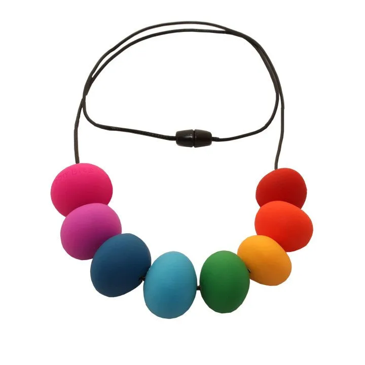 Abacus Necklace – Rainbow