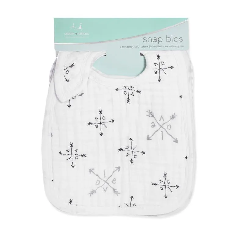 Aden & Anais - Snap Bibs (3 pack) - Lovestruck