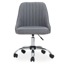 Alexi Grey Fabric Home Office Chair