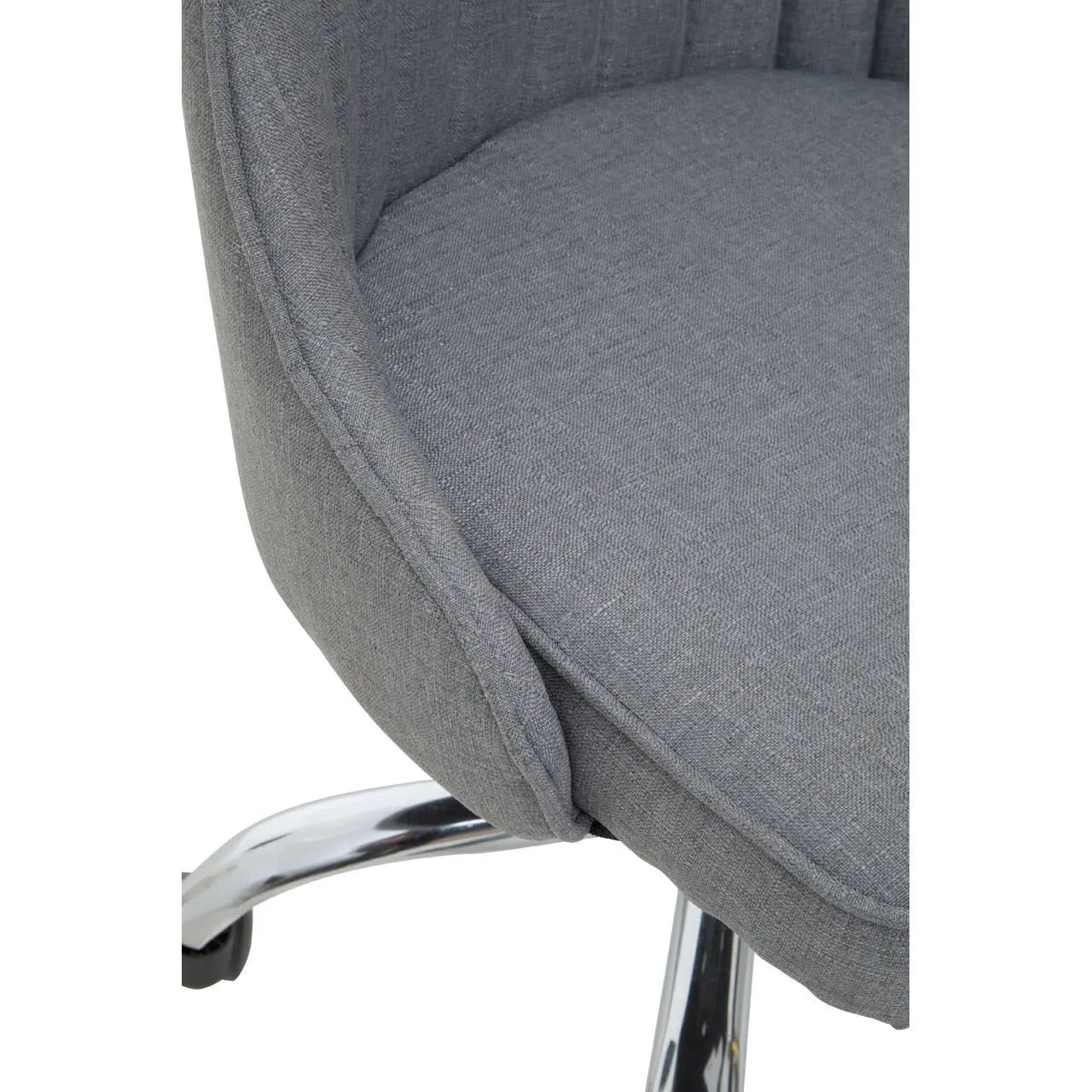 Alexi Grey Fabric Home Office Chair