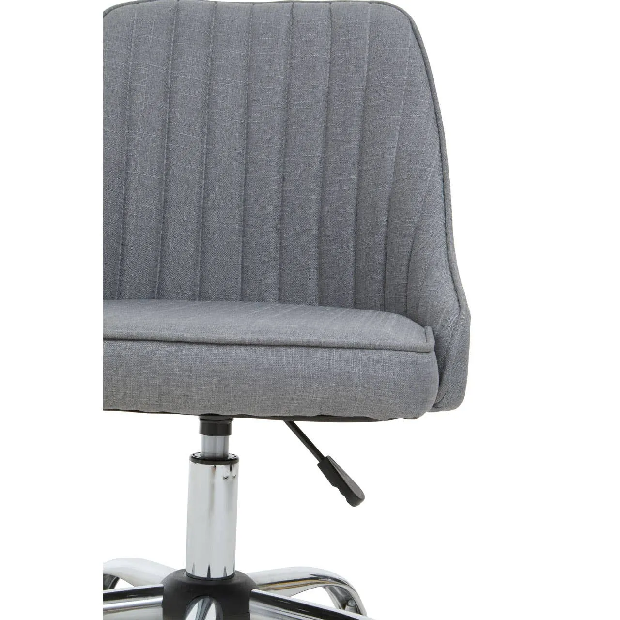 Alexi Grey Fabric Home Office Chair