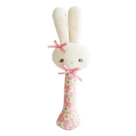 Alimrose - Bunny Stick Rattle Cherry Nest