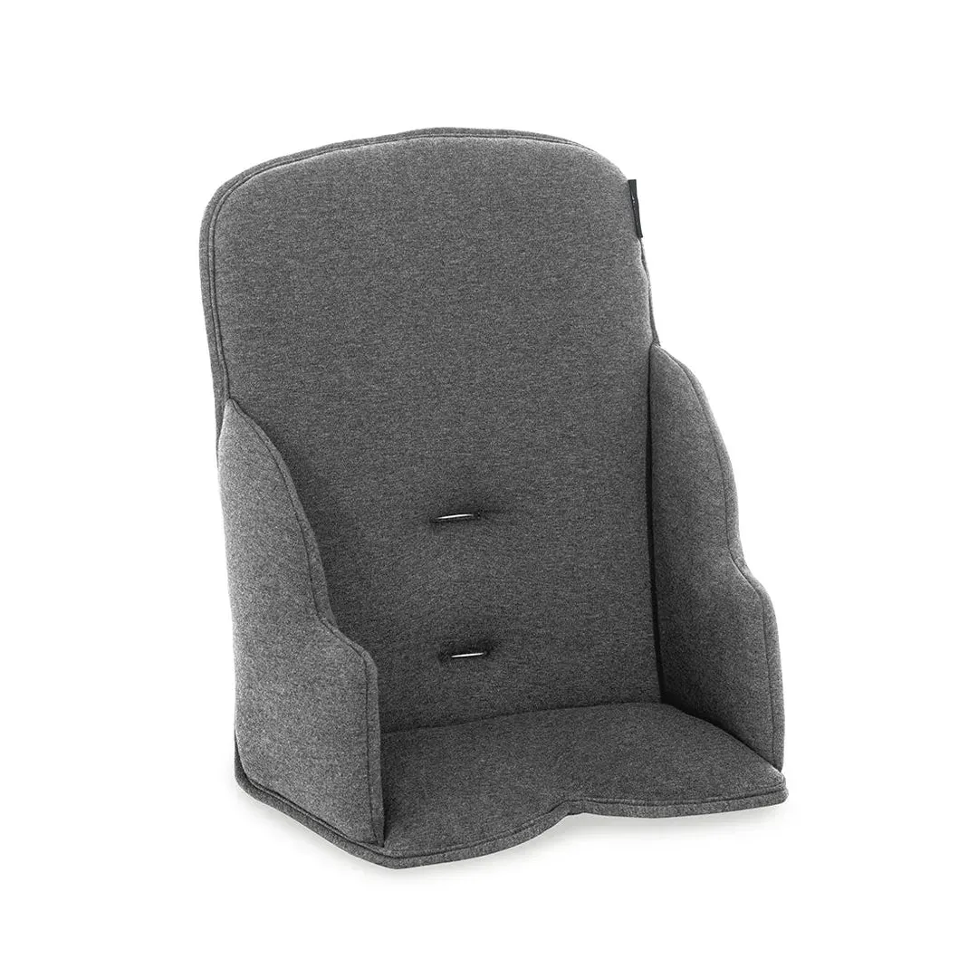 Alpha  Highchair  Free Cosy Select Seat - White/Jersey Charcoal