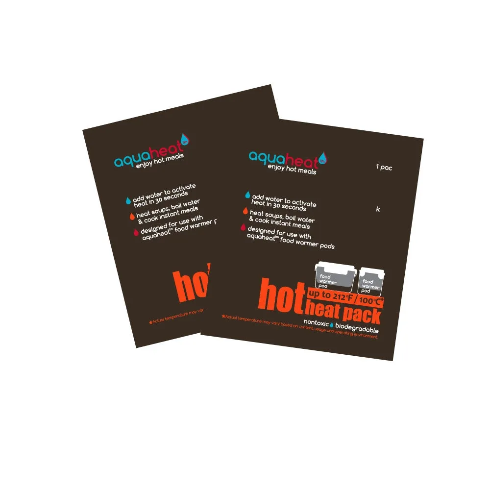 Aquaheat Heat Pack Hot - 5 pack