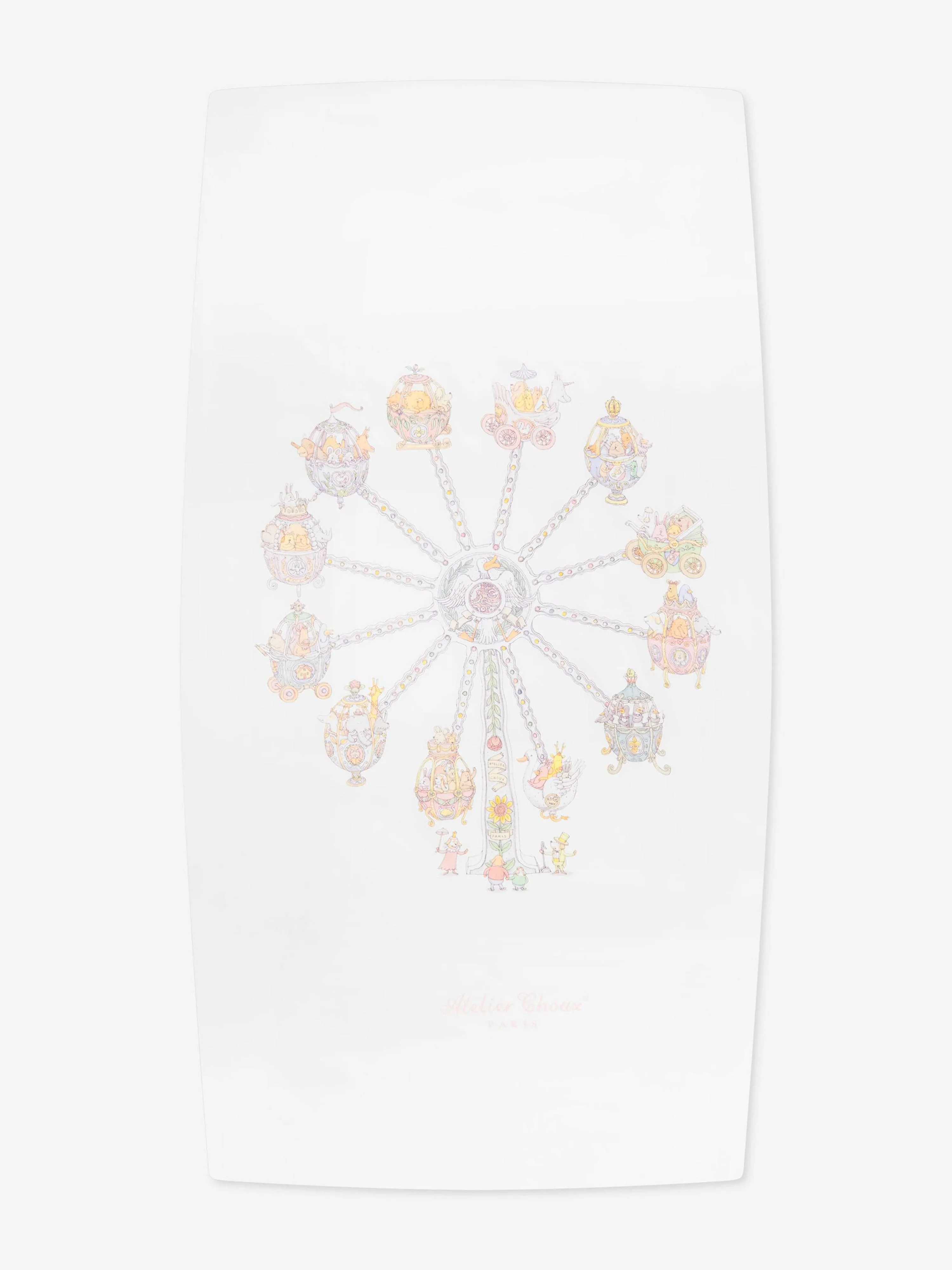 Atelier Choux Baby Ferris Wheel Fitted Sheet