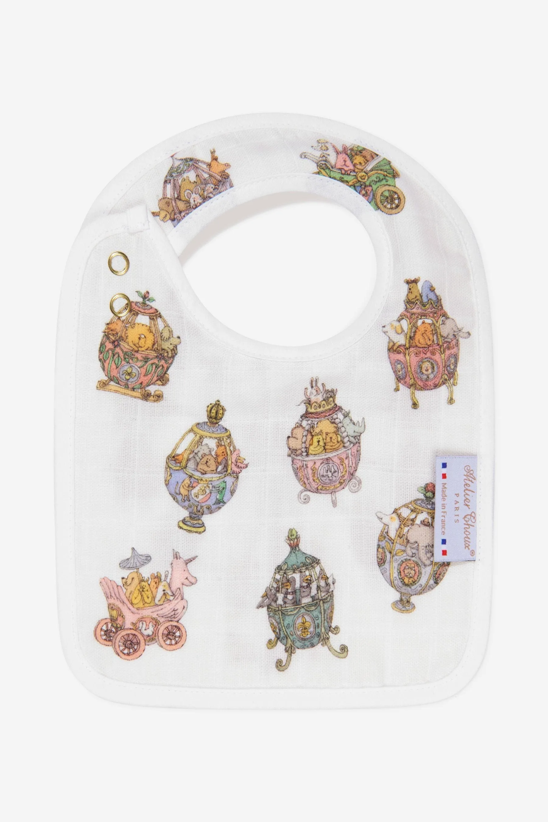 Atelier Choux Baby Ferris Wheel Small Bib