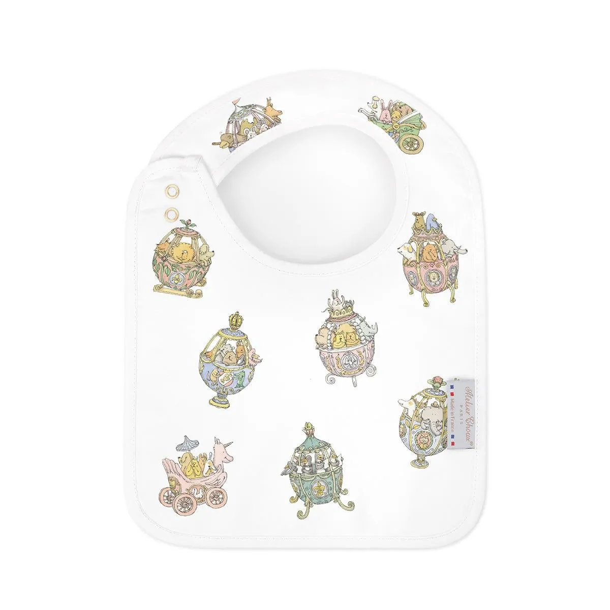 Atelier Choux Satin Bib Ferris Wheel