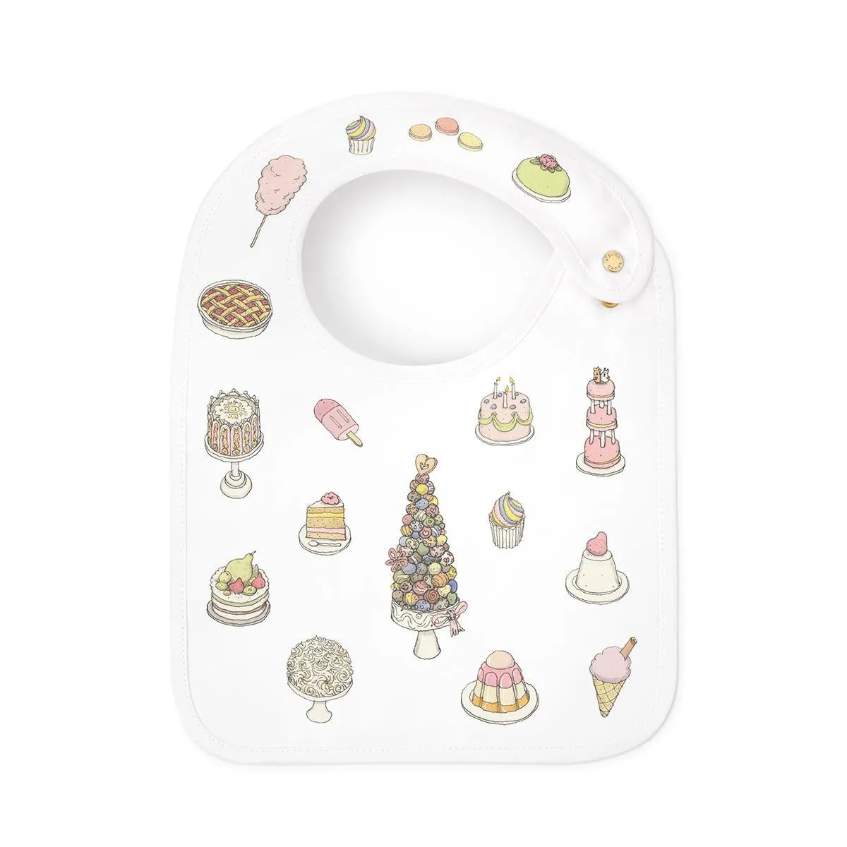 Atelier Choux Satin Bib Sweetie Pie