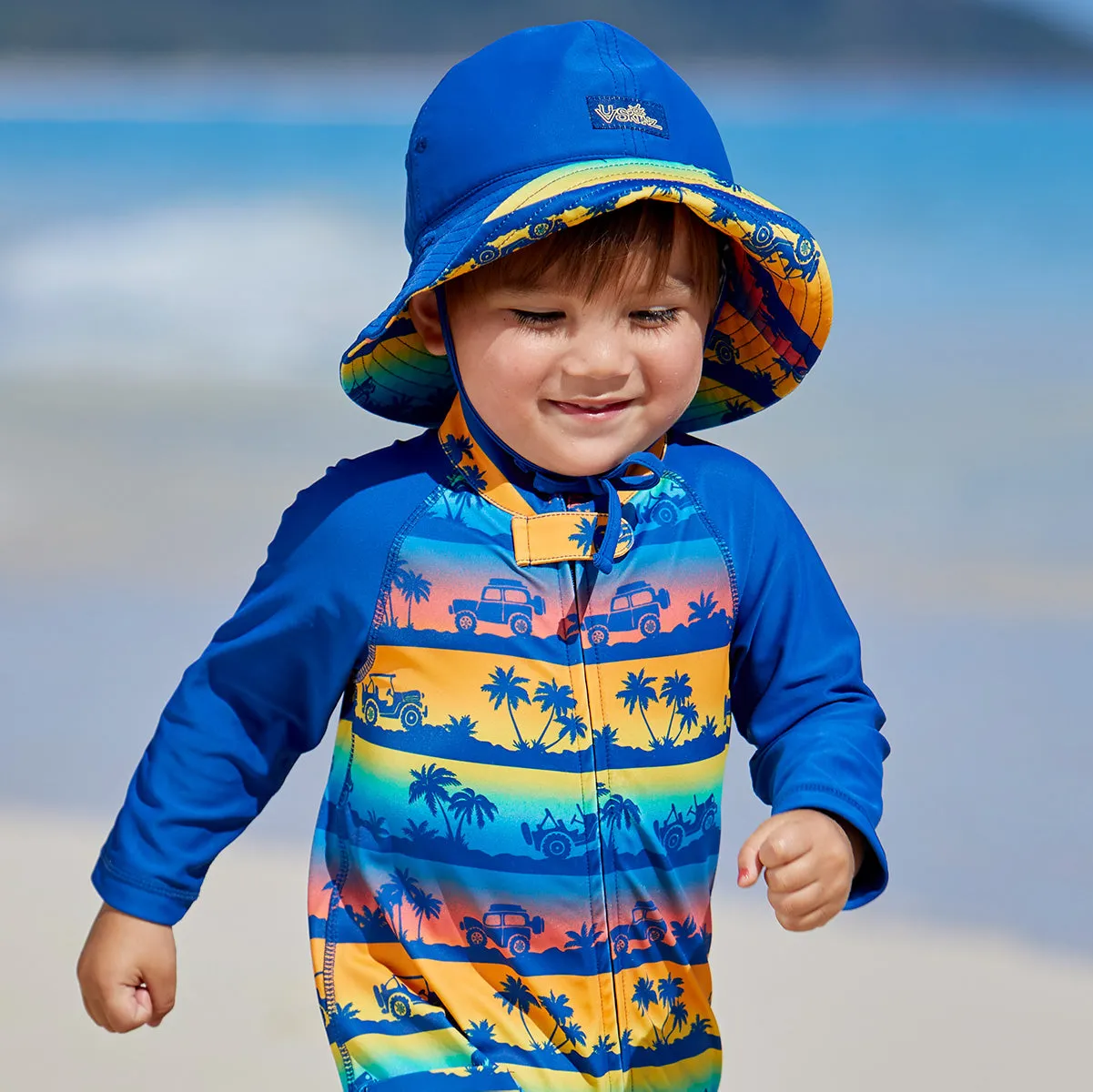 Baby Boy's Reversible Sun Hat | FINAL SALE