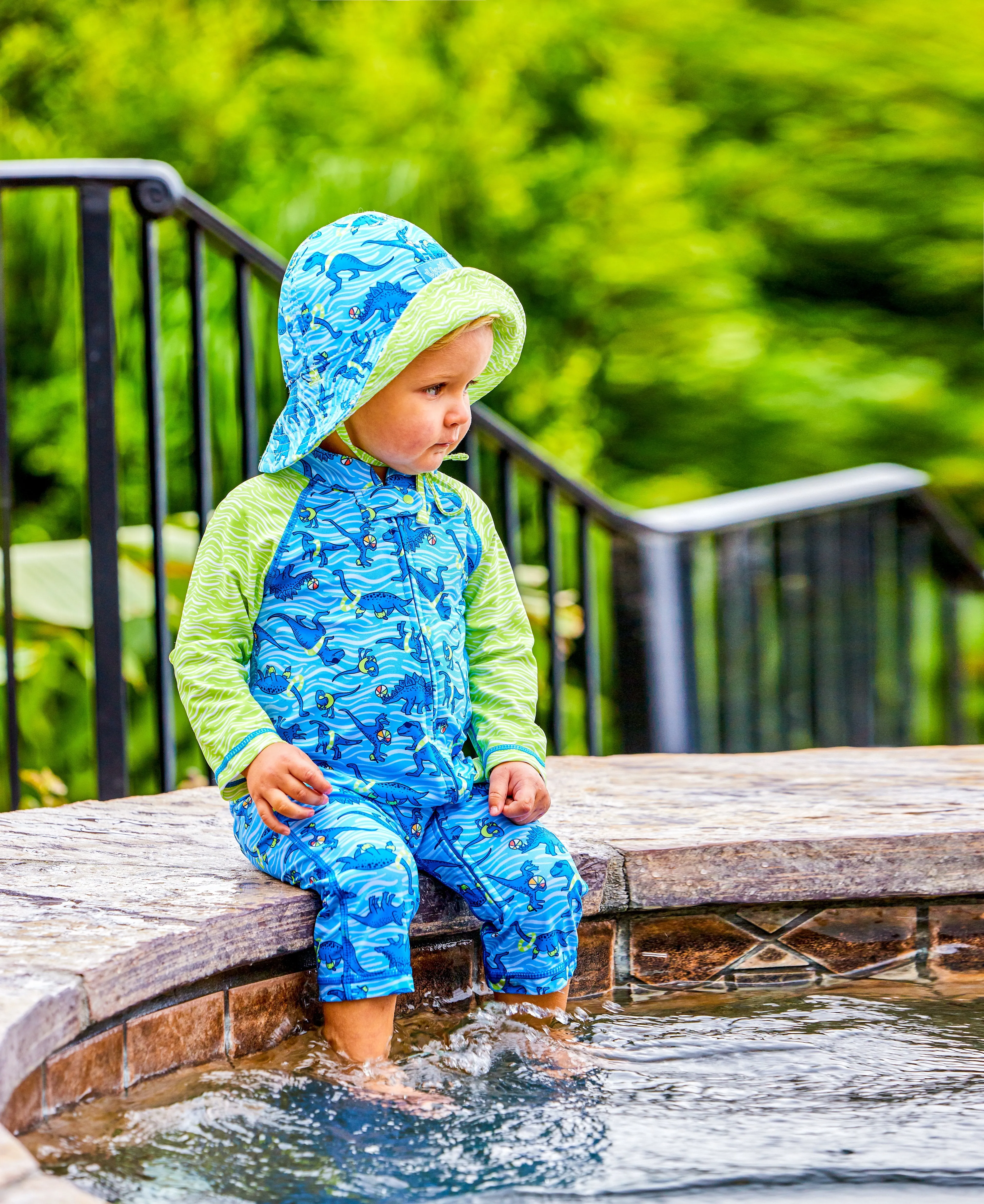 Baby Boy's Reversible Sun Hat | FINAL SALE