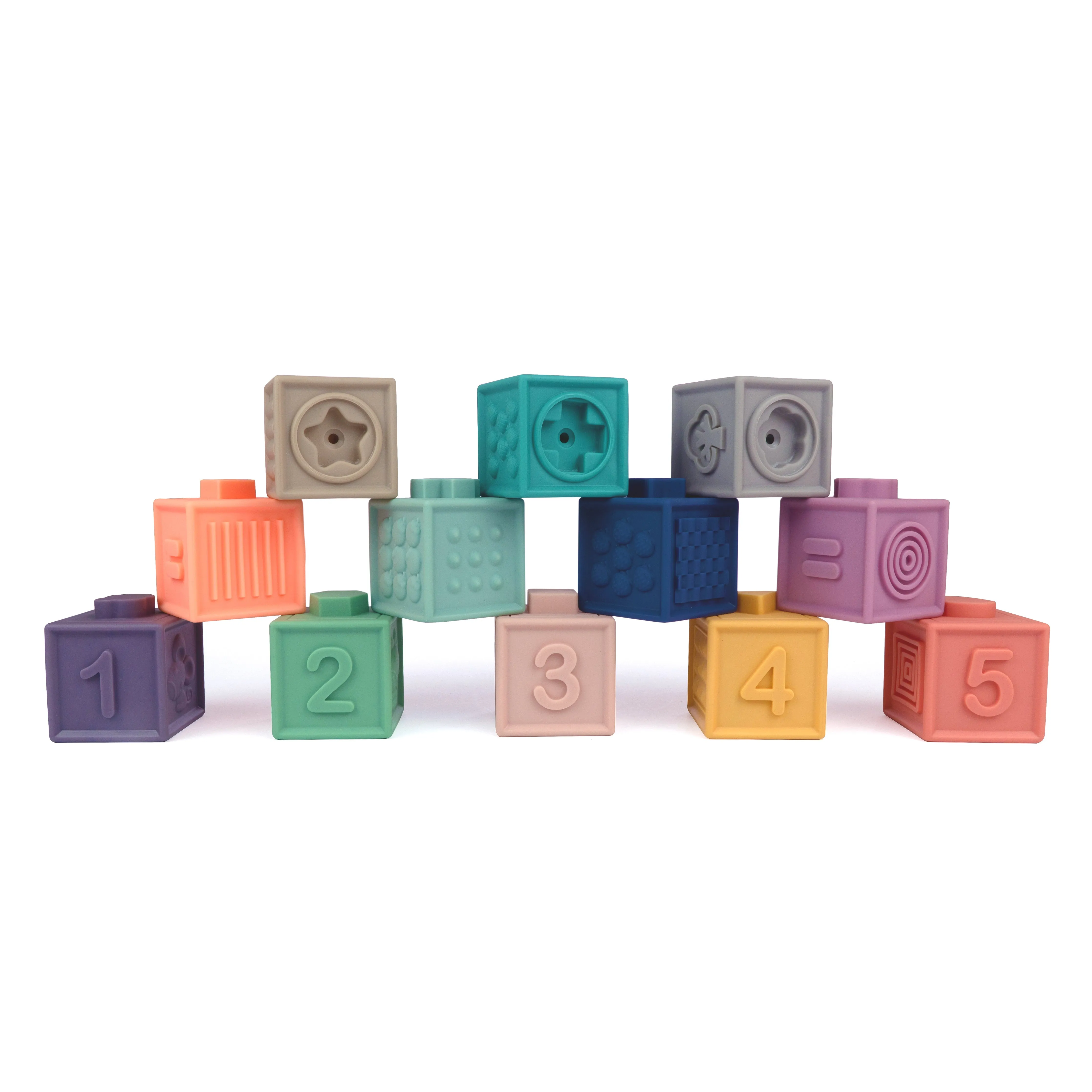 Baby Building Blocks - Set of 12