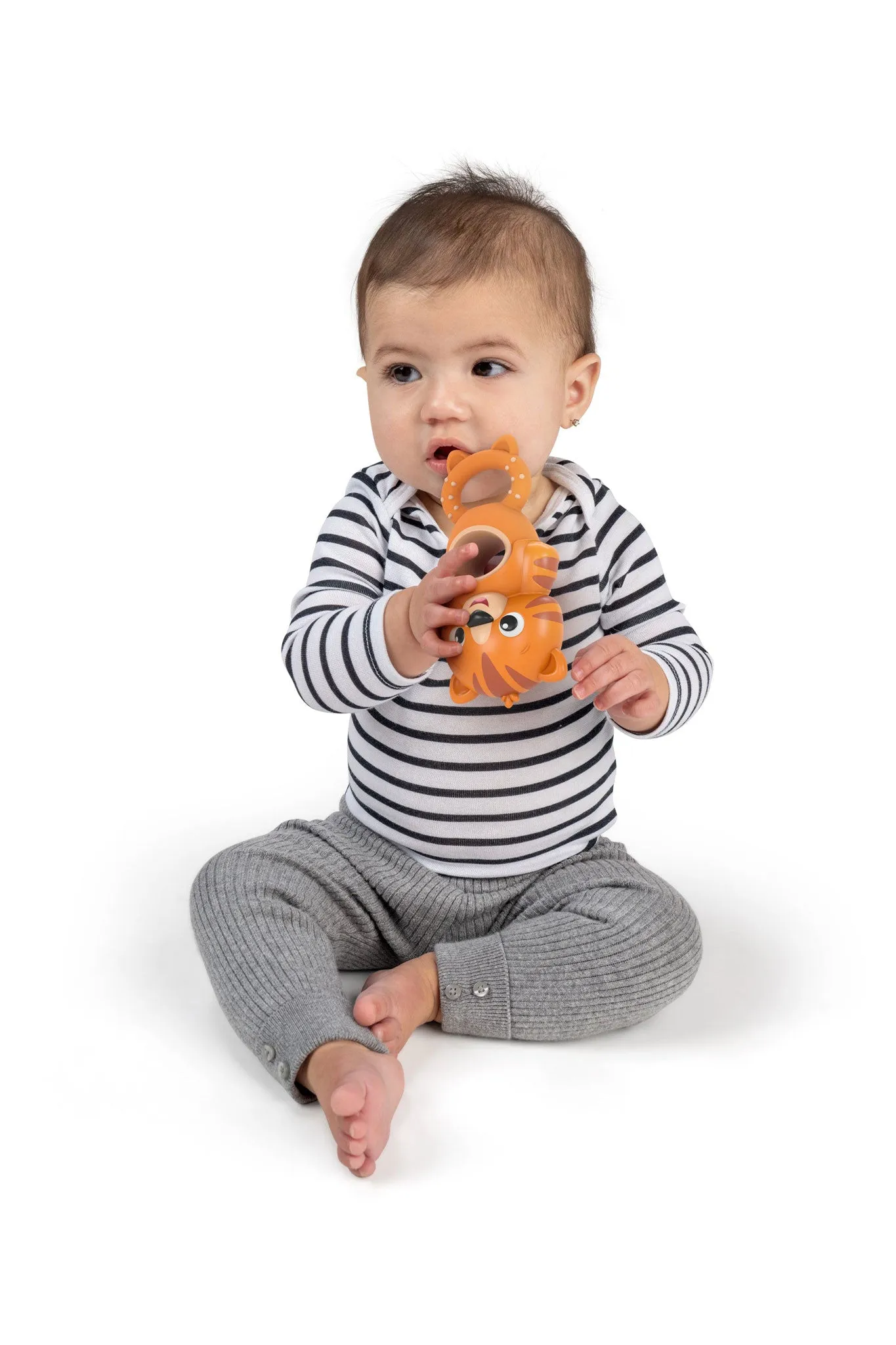 Baby Einstein Teethe & Wobble Tiger Teether Toy