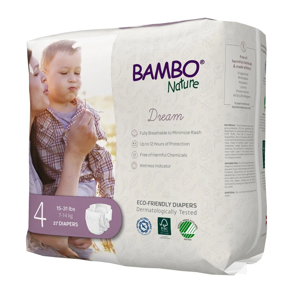 Bambo Nature Baby Diapers