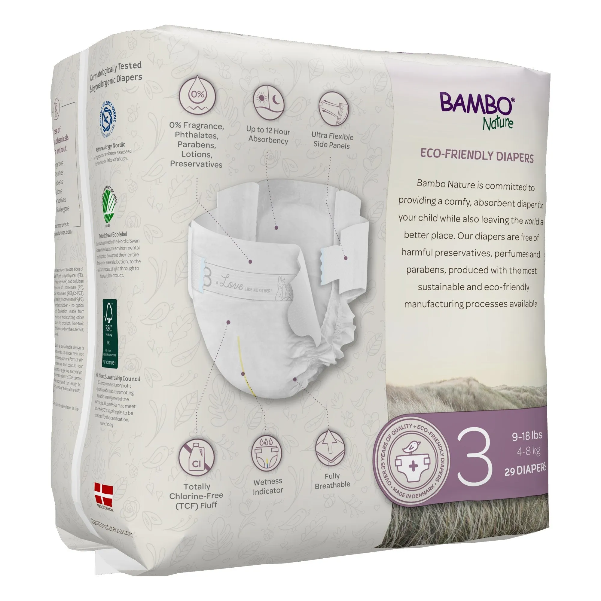 Bambo Nature Baby Diapers