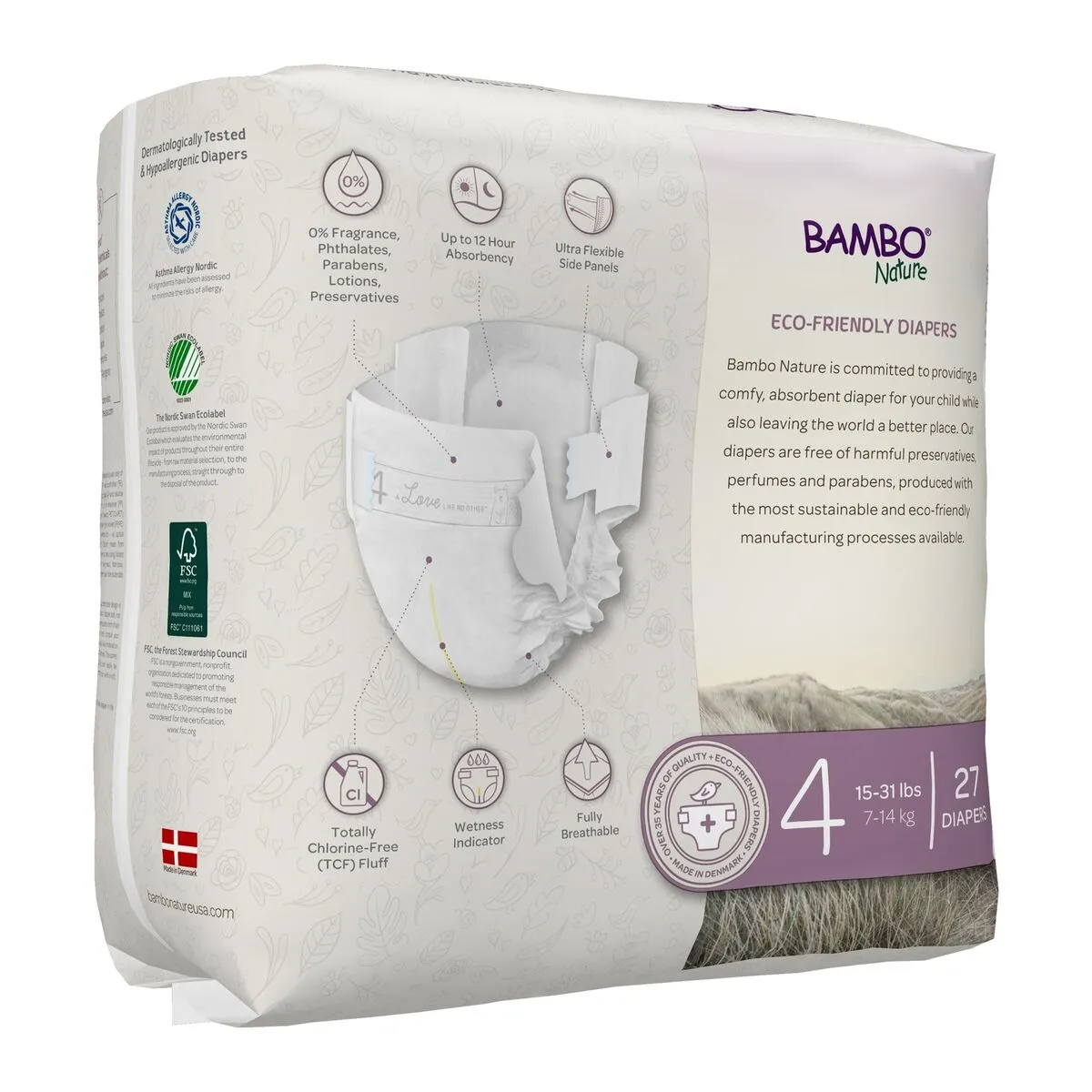 Bambo Nature Baby Diapers