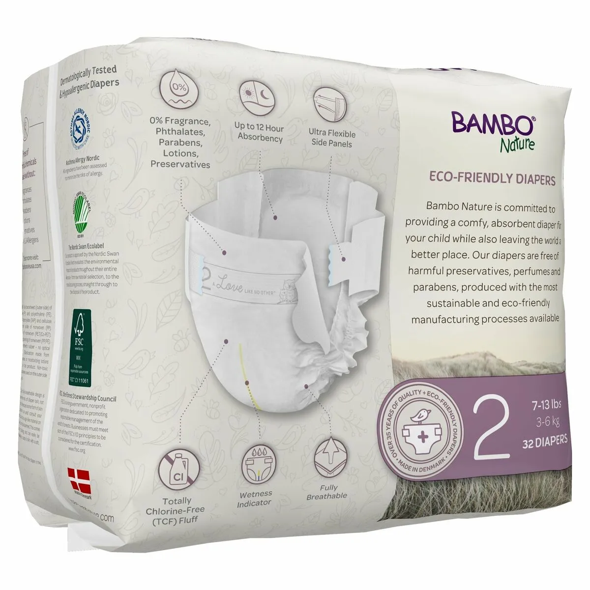 Bambo Nature Baby Diapers