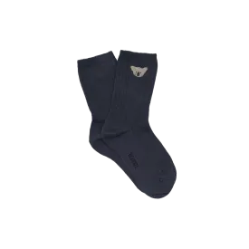 Bell Socks | Koala | Night Blue