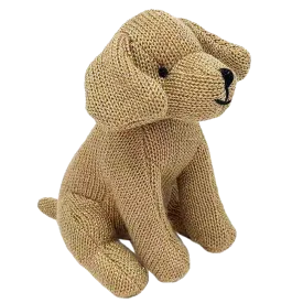 Bentley Puppy Knit Rattle