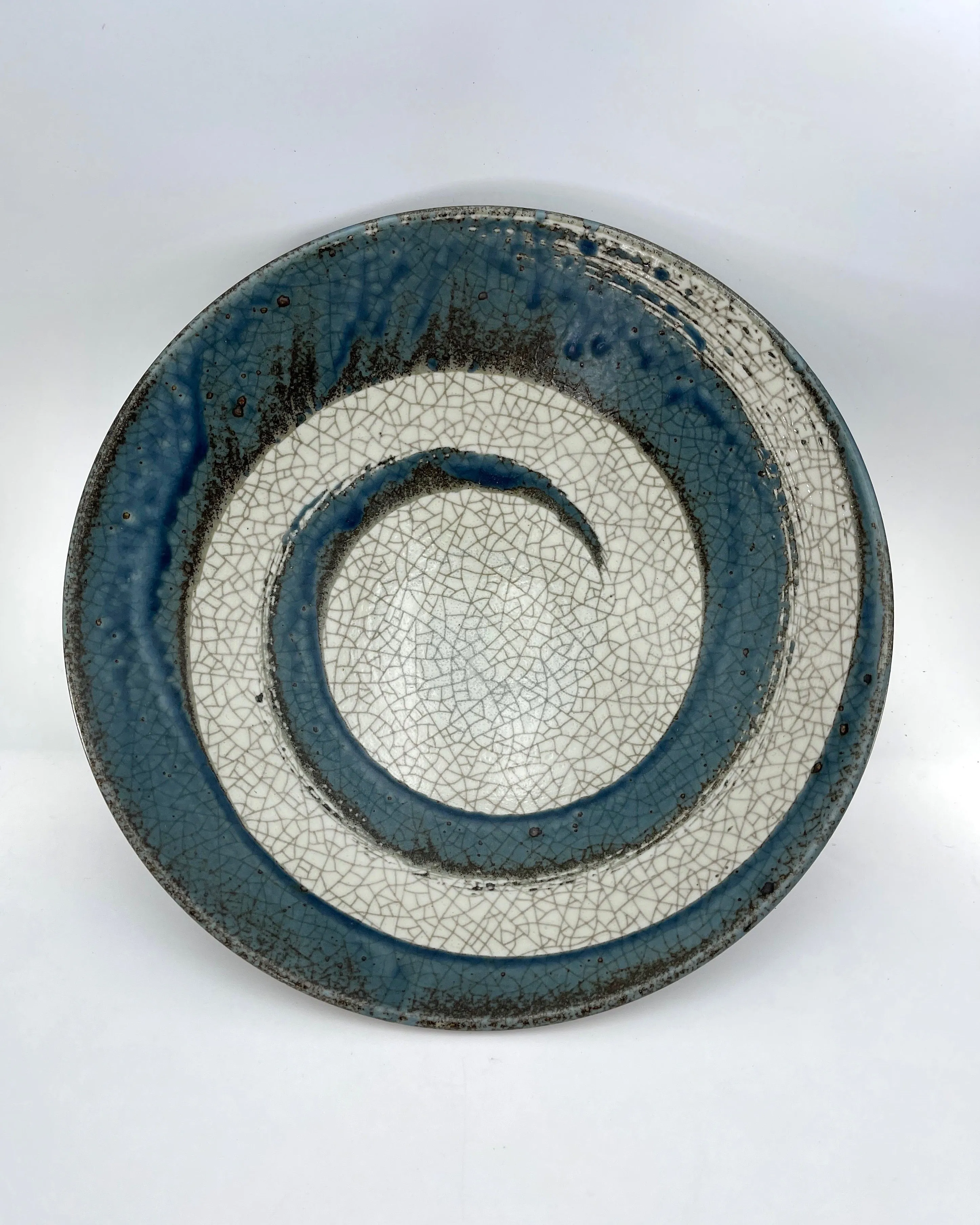 Blue Ceramic 9 3/4" Bowls