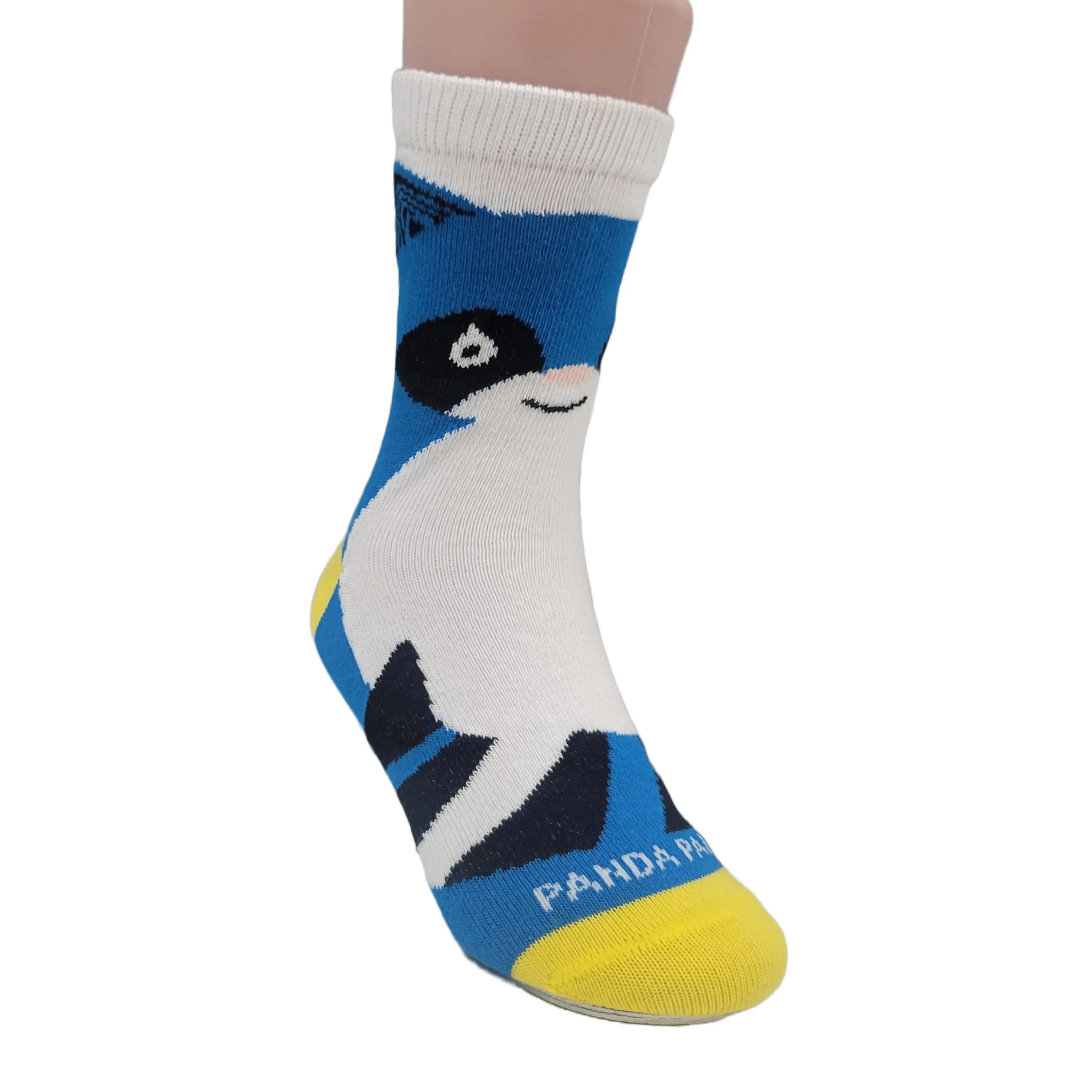 Blue Raccoon Socks from the Sock Panda (Ages 3-5)