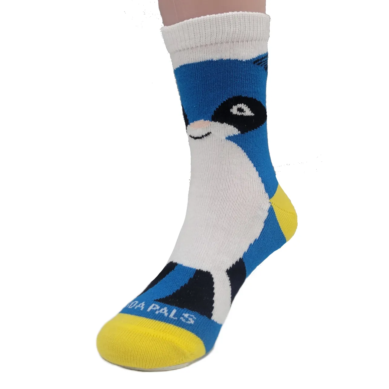 Blue Raccoon Socks from the Sock Panda (Ages 3-5)