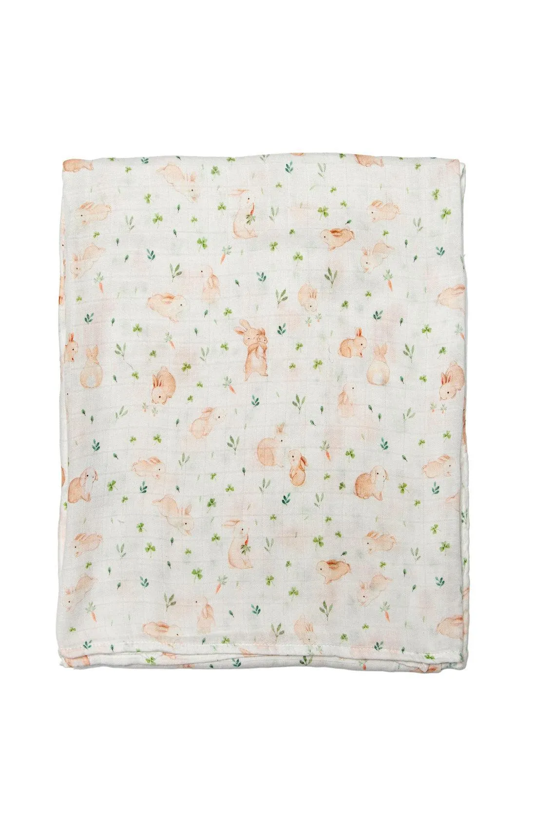 Bunny Meadow Muslin Swaddle