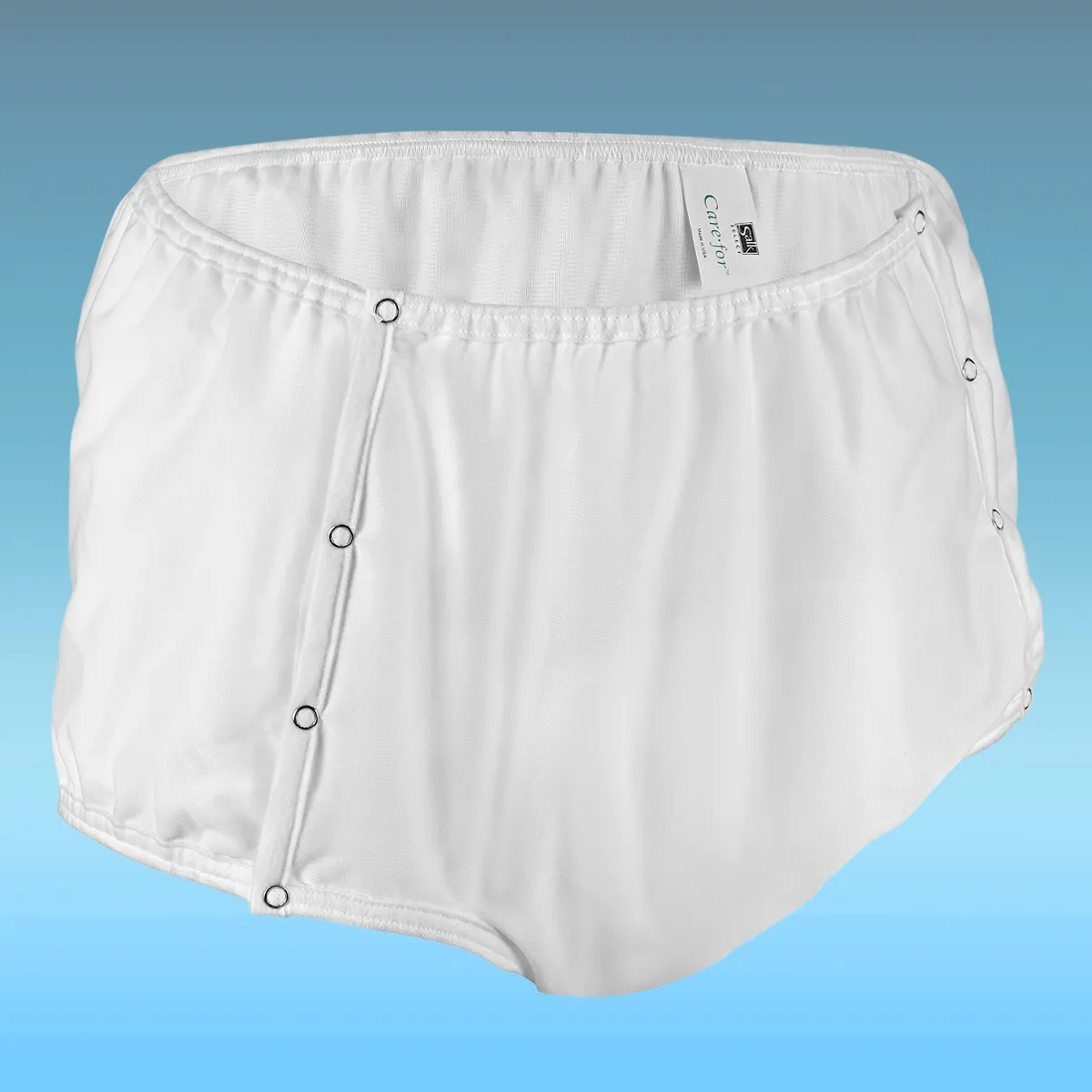 CareFor™ Snap-On Waterproof Incontinence Underwear – Heavy Absorbency Style #2000-2