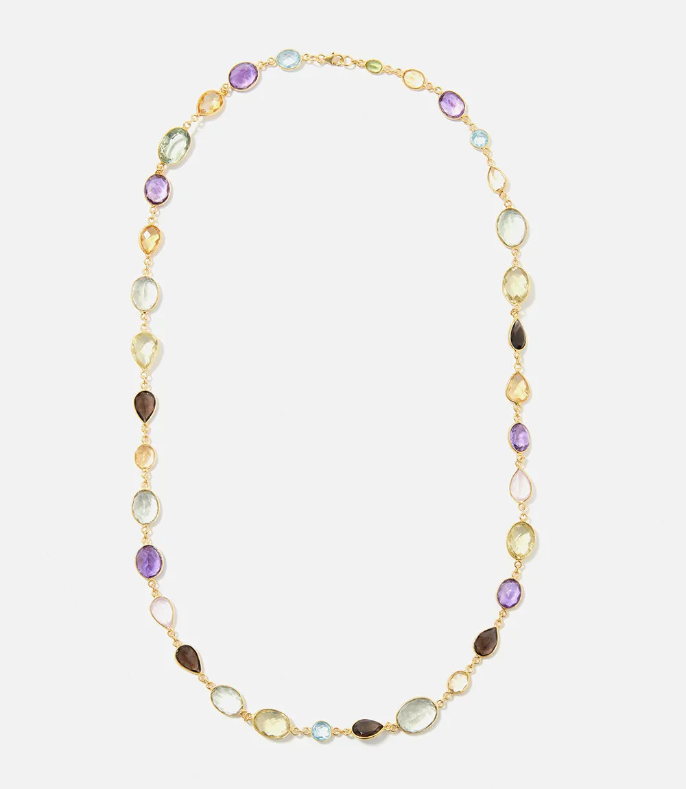 Colorful Gemstone Necklace