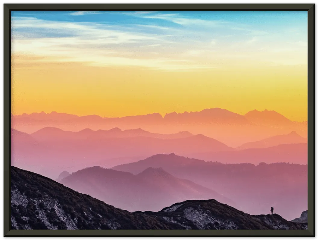 Colorful Mountains - Print