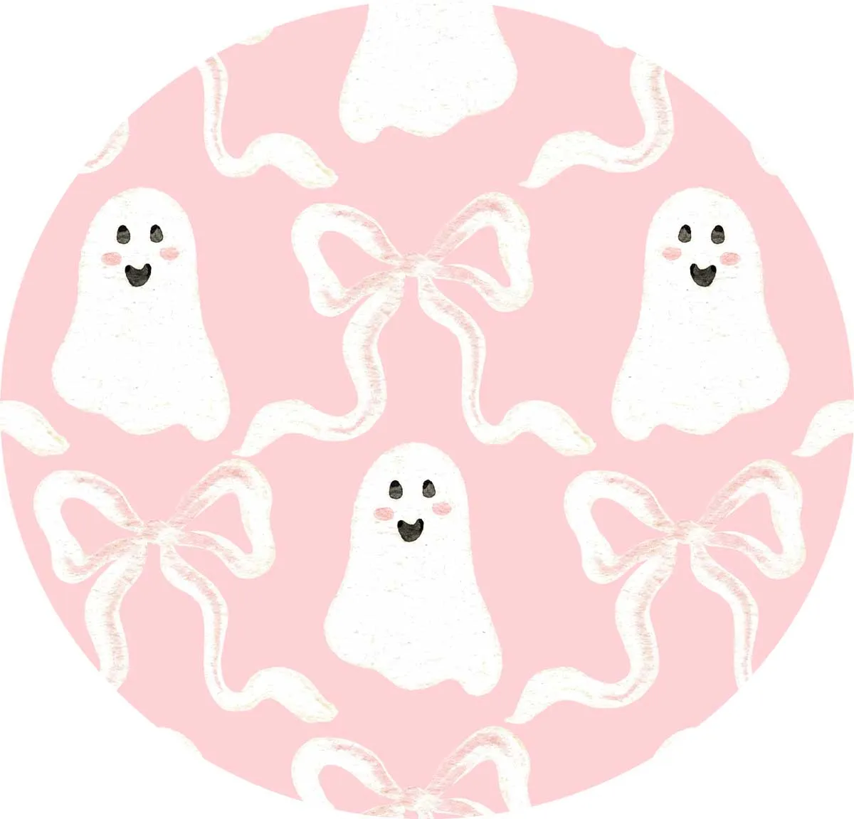 Creepy Cute Boos & Bows - 2 Layer Ruffled Blankets