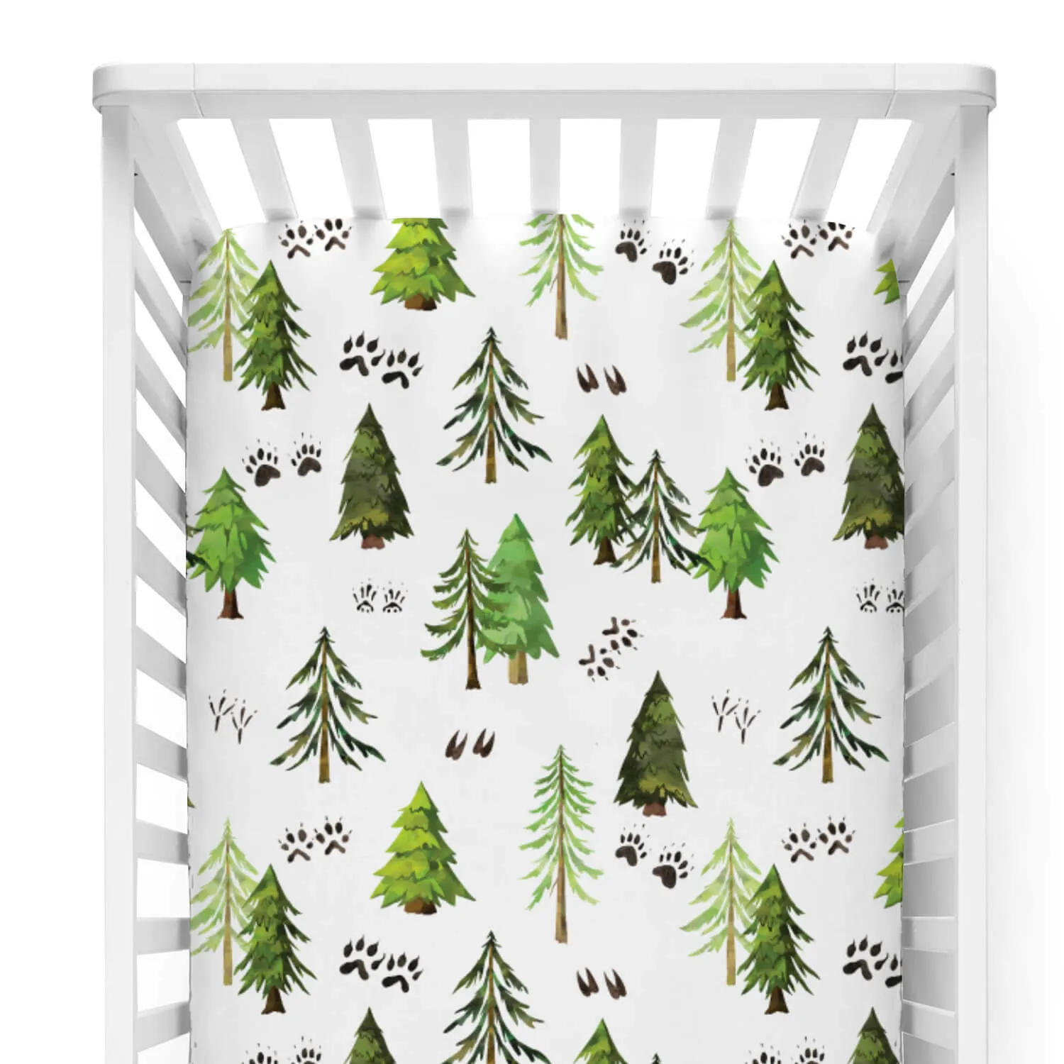 Crib Sheet - Woodland Trees