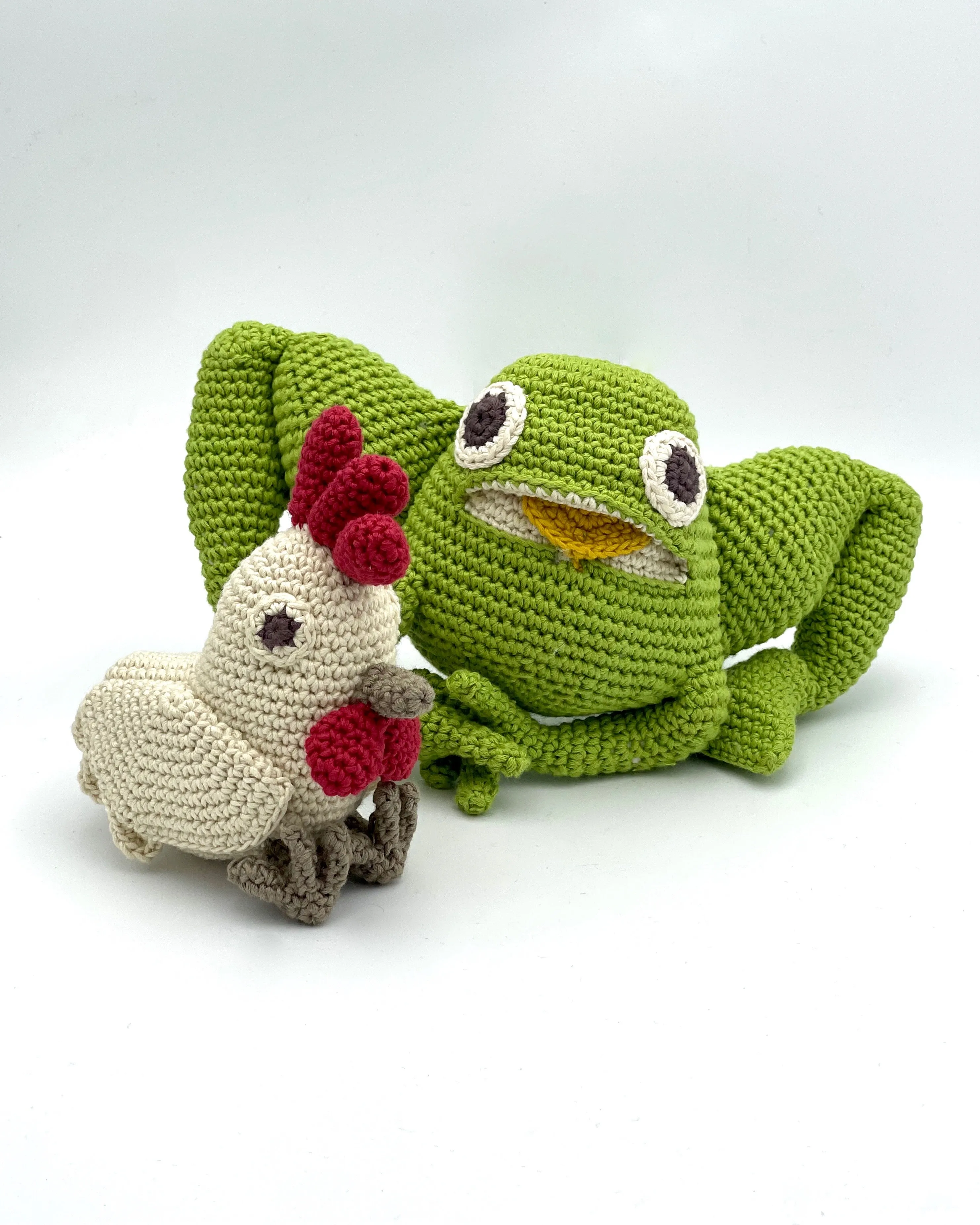 Crocheted Animal Rattles