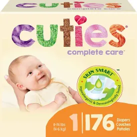 Cuties Complete Care Baby Diapers – Size 1