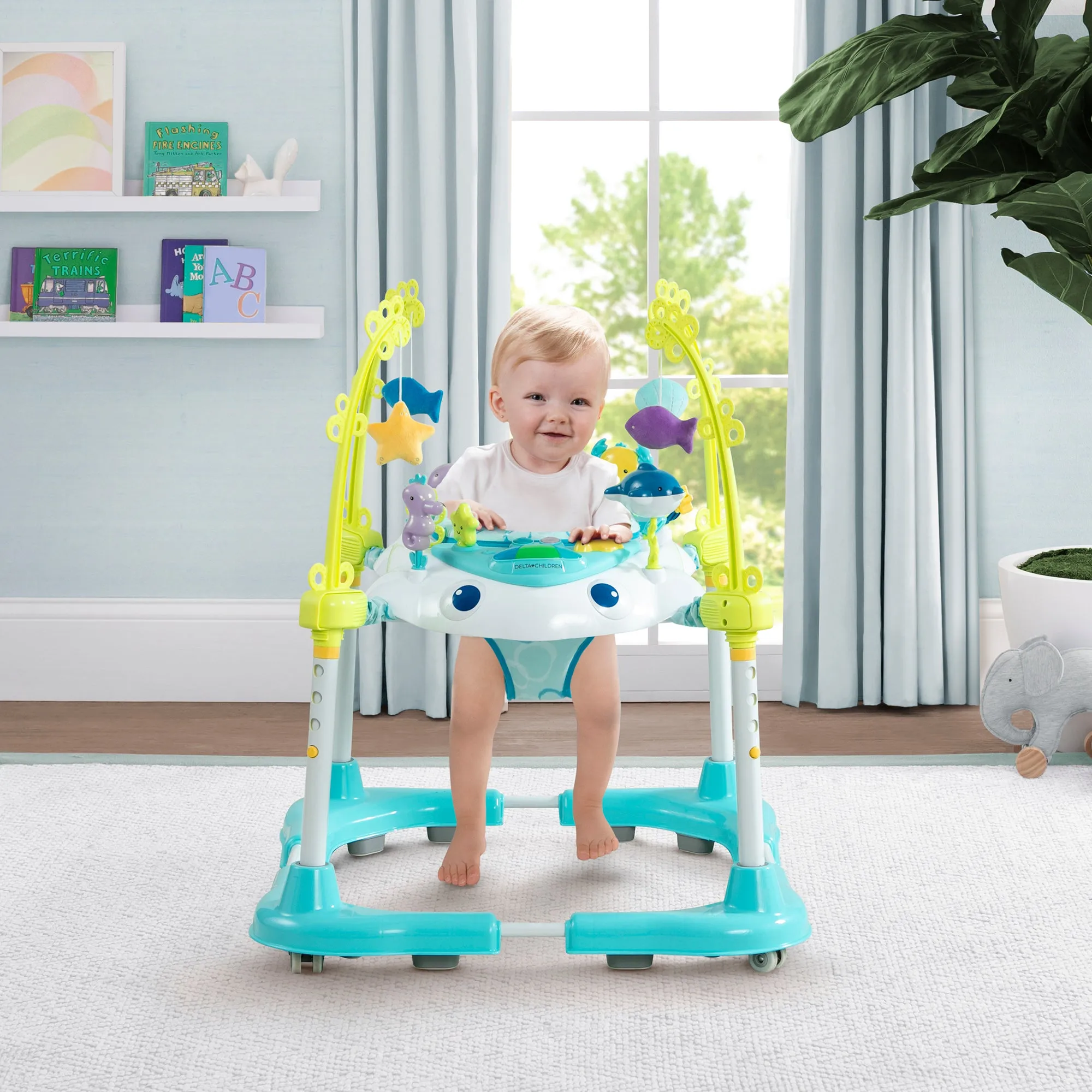 Deluxe Bounceroo Learn2Walk Balancer Baby Walker