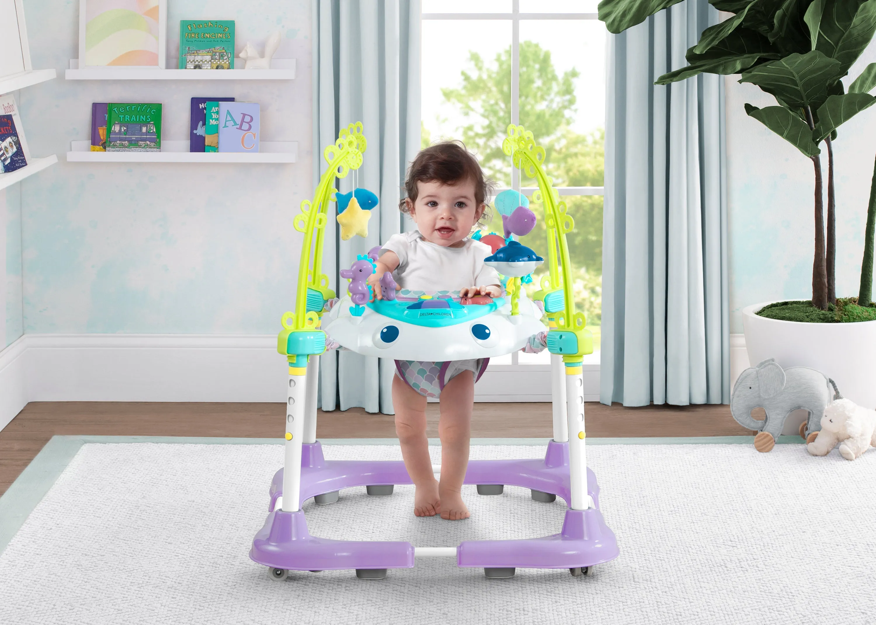 Deluxe Bounceroo Learn2Walk Balancer Baby Walker