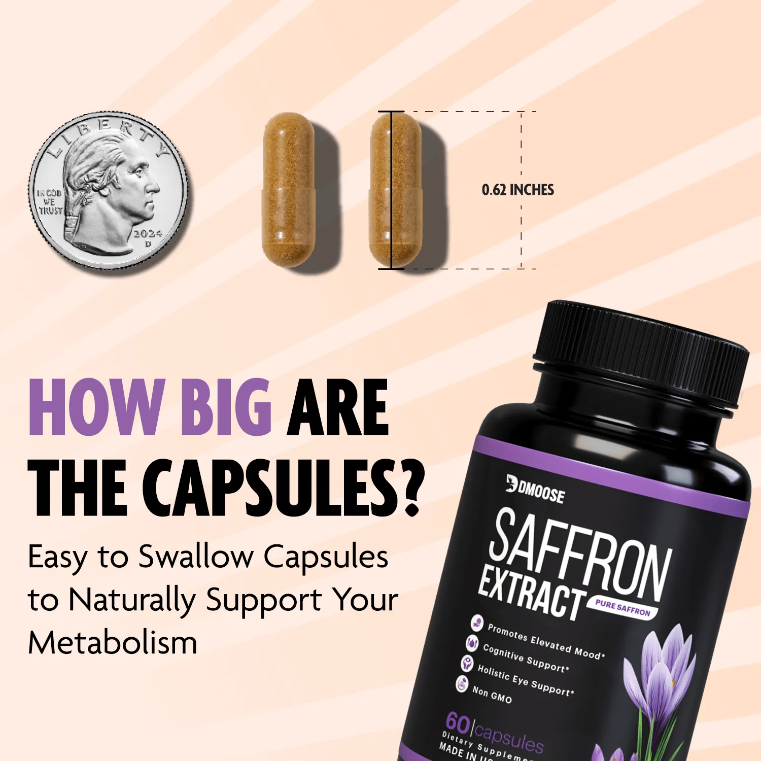 DMoose Saffron Capsules