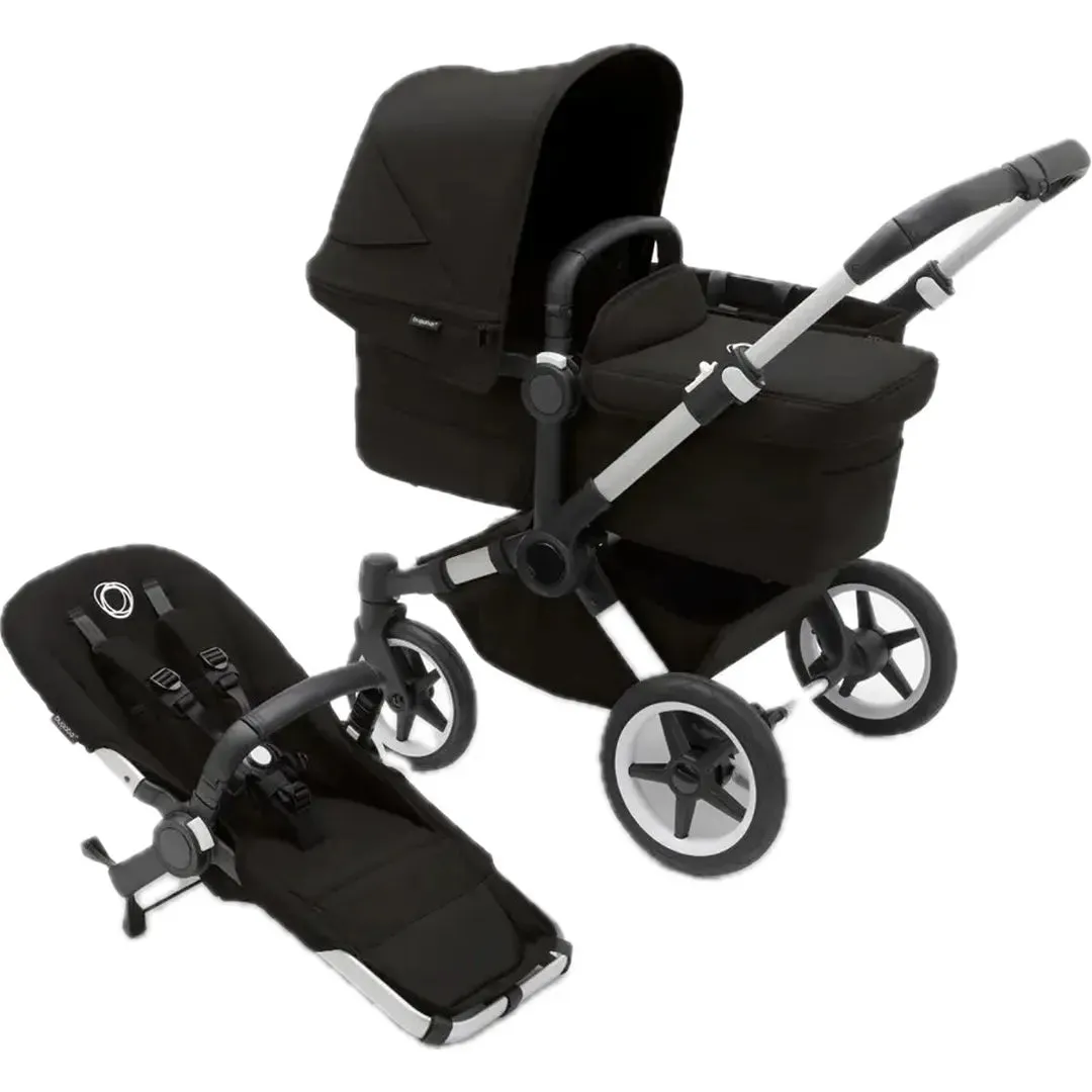 Donkey 5 Mono Complete Stroller - Aluminium/Midnight Black (see description)