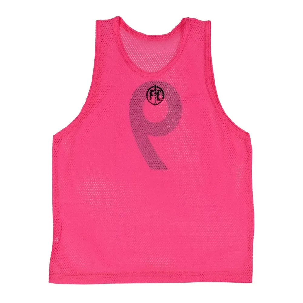 FC Mesh Numbered Training Bib Set - Youth (Pink)