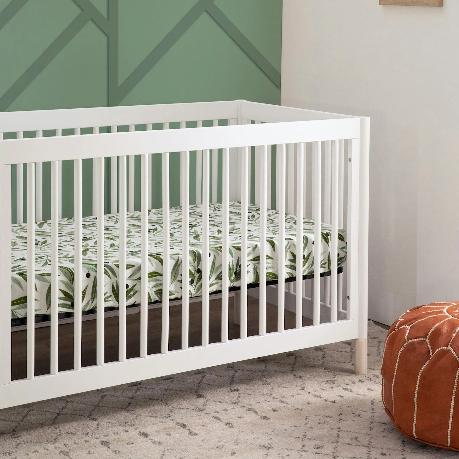 Gelato 4-in-1 Crib with Toddler Bed Conversion Kit