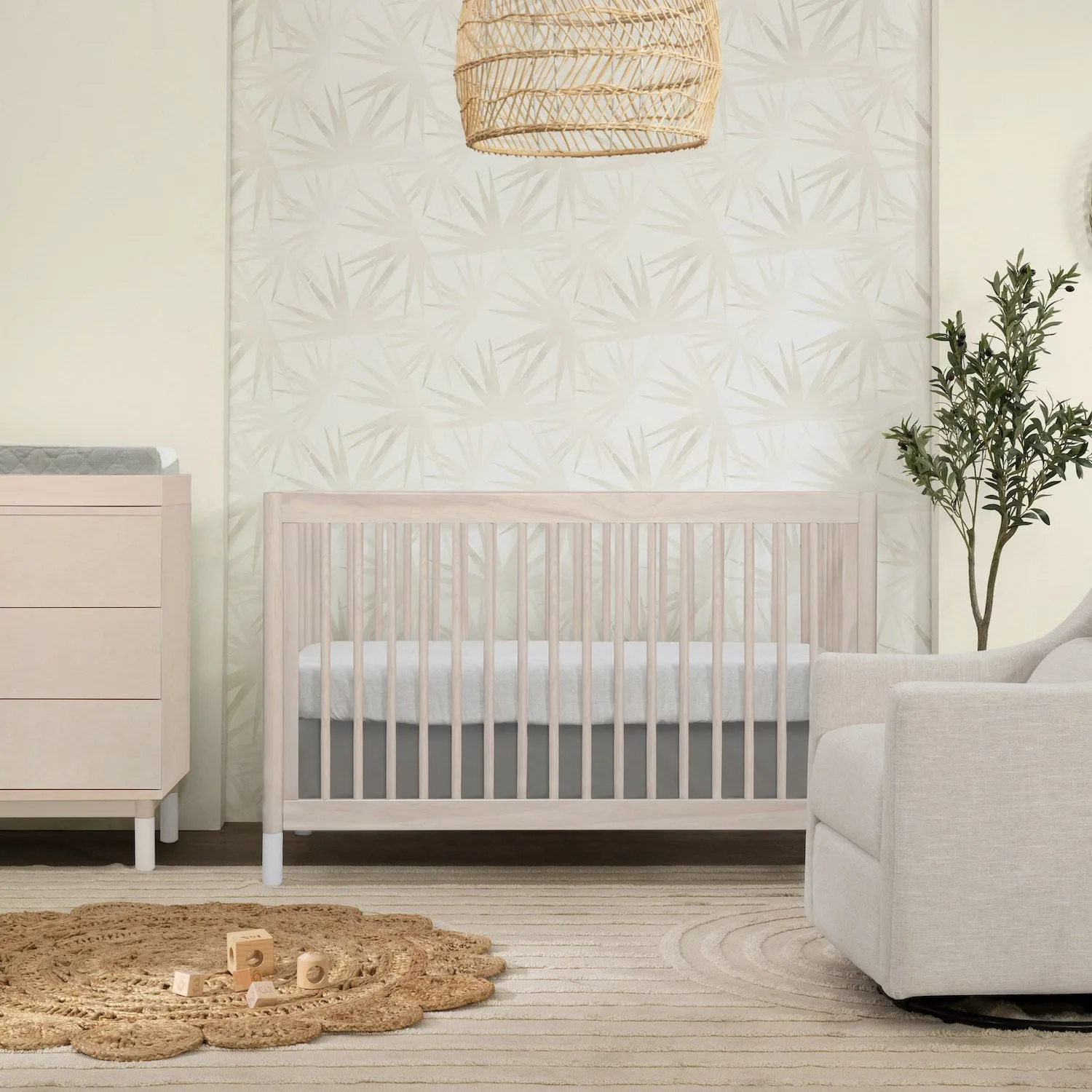 Gelato 4-in-1 Crib with Toddler Bed Conversion Kit