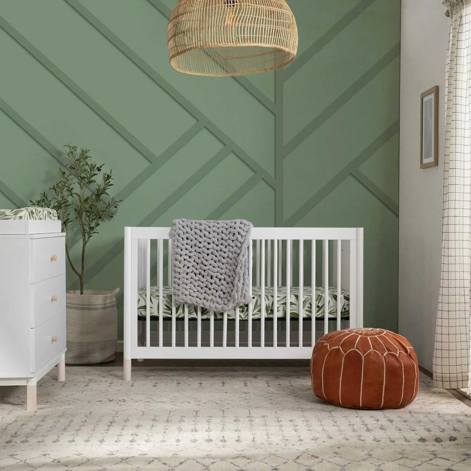 Gelato 4-in-1 Crib with Toddler Bed Conversion Kit