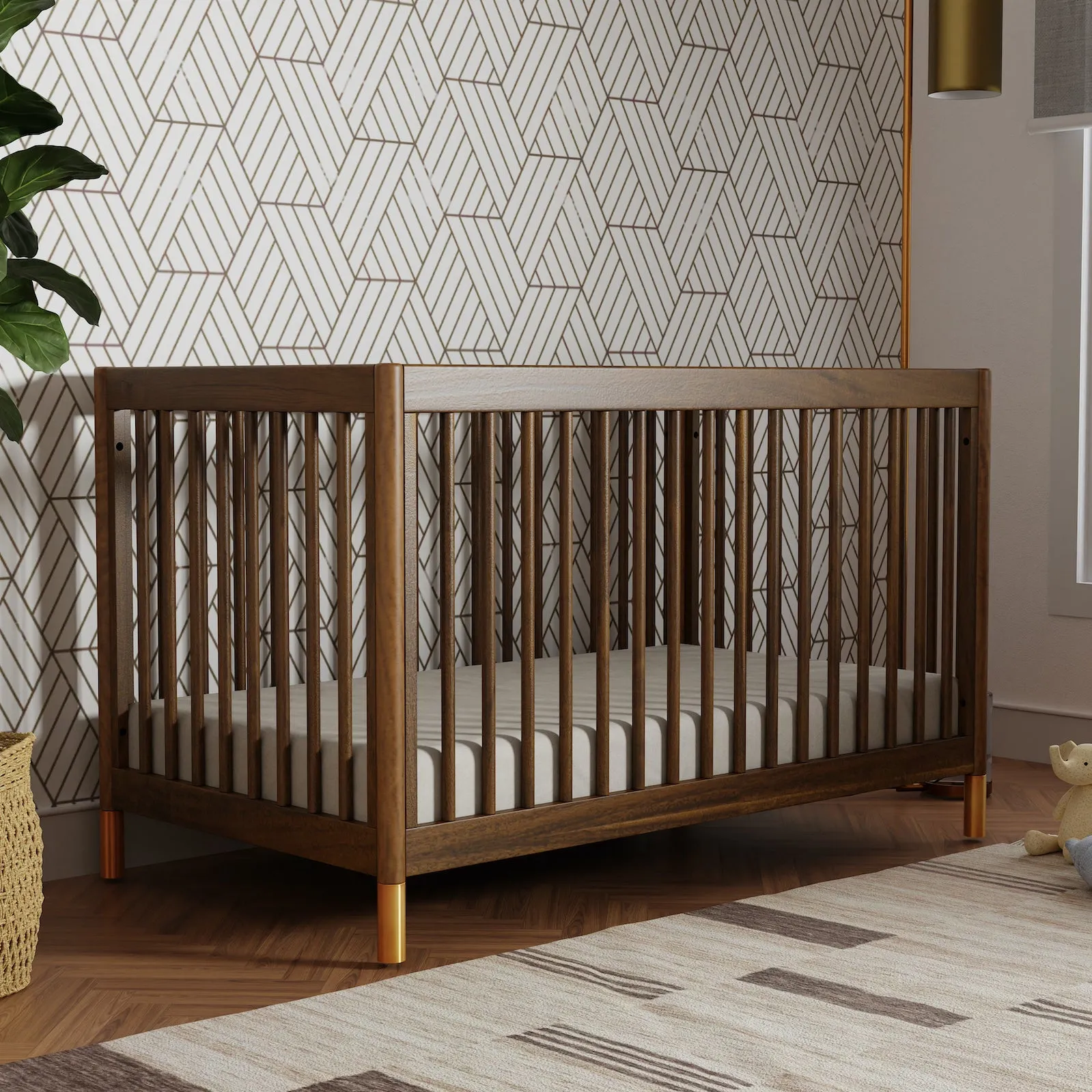 Gelato 4-in-1 Crib with Toddler Bed Conversion Kit