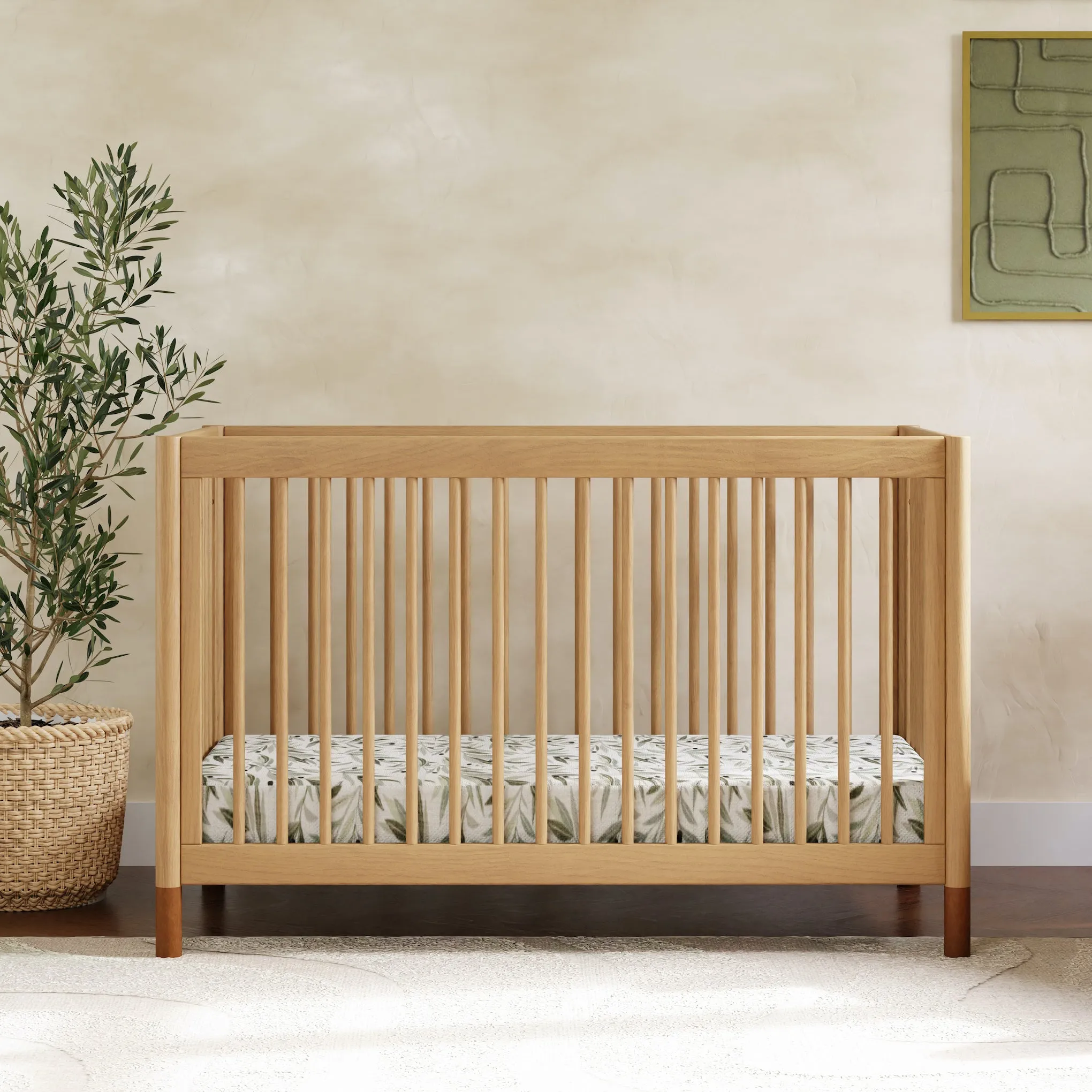 Gelato 4-in-1 Crib with Toddler Bed Conversion Kit