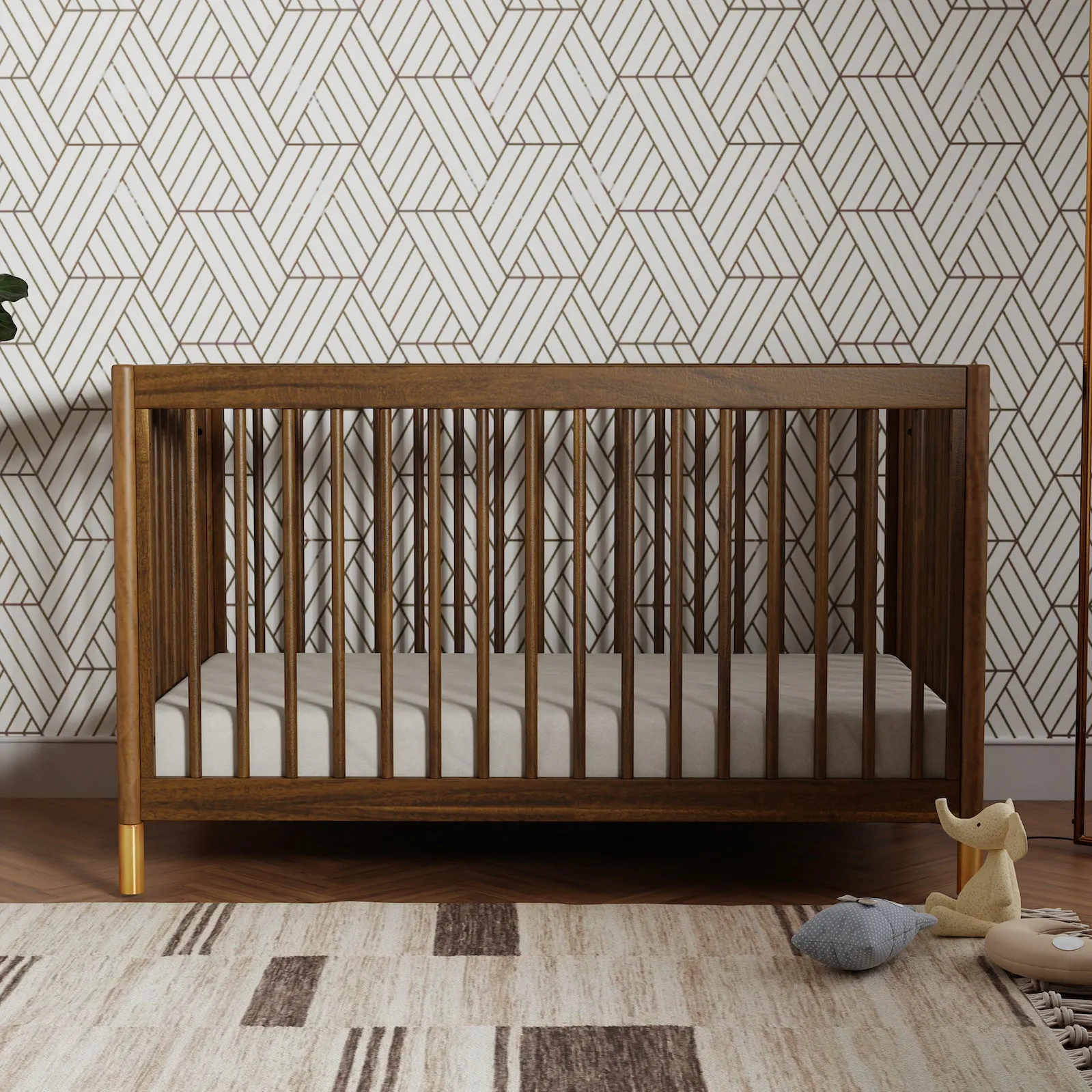 Gelato 4-in-1 Crib with Toddler Bed Conversion Kit